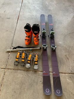 skiing materials