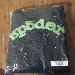Spider hoodie Size Large 
