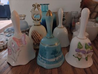 Vtg Bells Lot Of 6