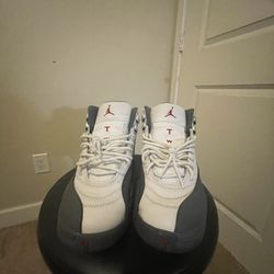 Jordan 12 Retro White Dark Grey