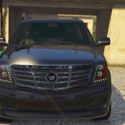 Black Cadillac Escalade 