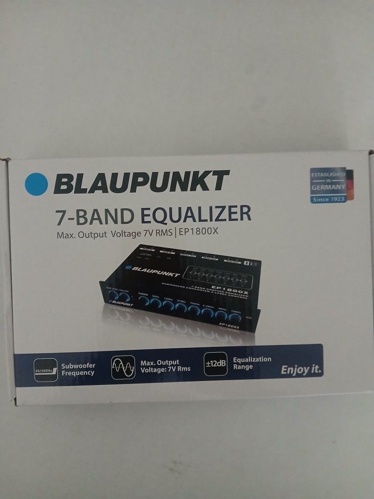 Blaupunkt Equalizer Brand New In The Box