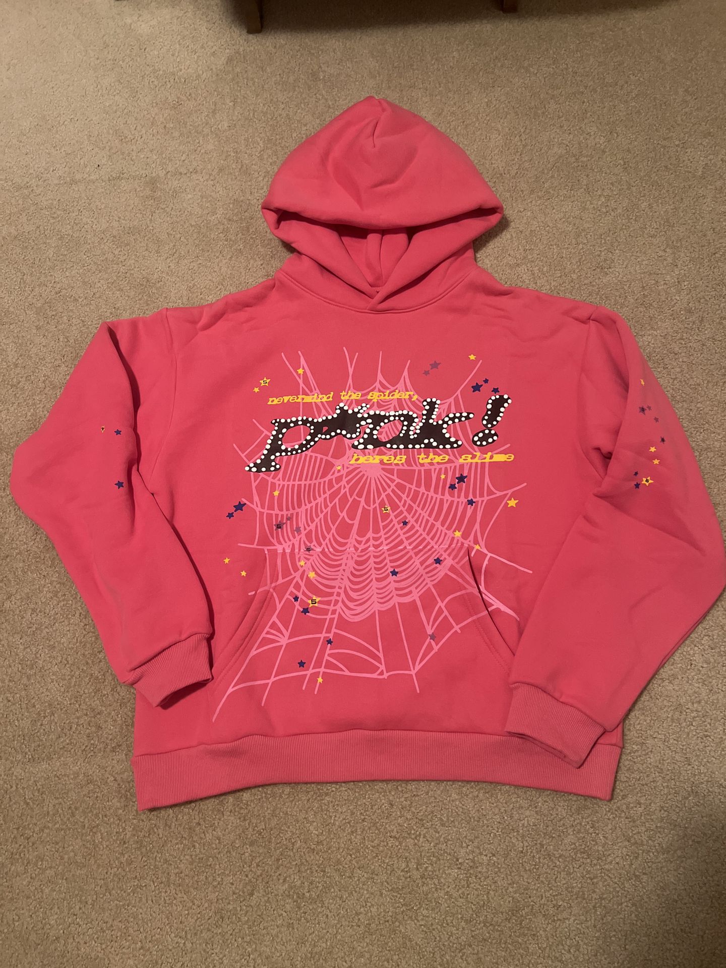 Pink Punk Sp5der Hoodie