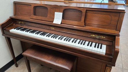 Yamaha Clavinova Piano In Wood Cabinet