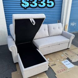 Pull Out Sofa Bed Sectional Couch 🛋️ New Open Box 📦 