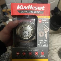 Kwikset Deadbolt Brand New Unopened Box