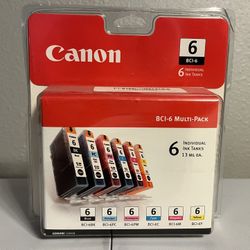 New Canon Ink BCI -6 Multi Pack Ink