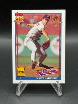 1991 Topps Desert Shield #299 Scott Radinsky
