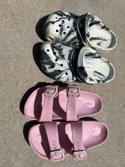 Crocks and Flippers - Girl - shoe size 3