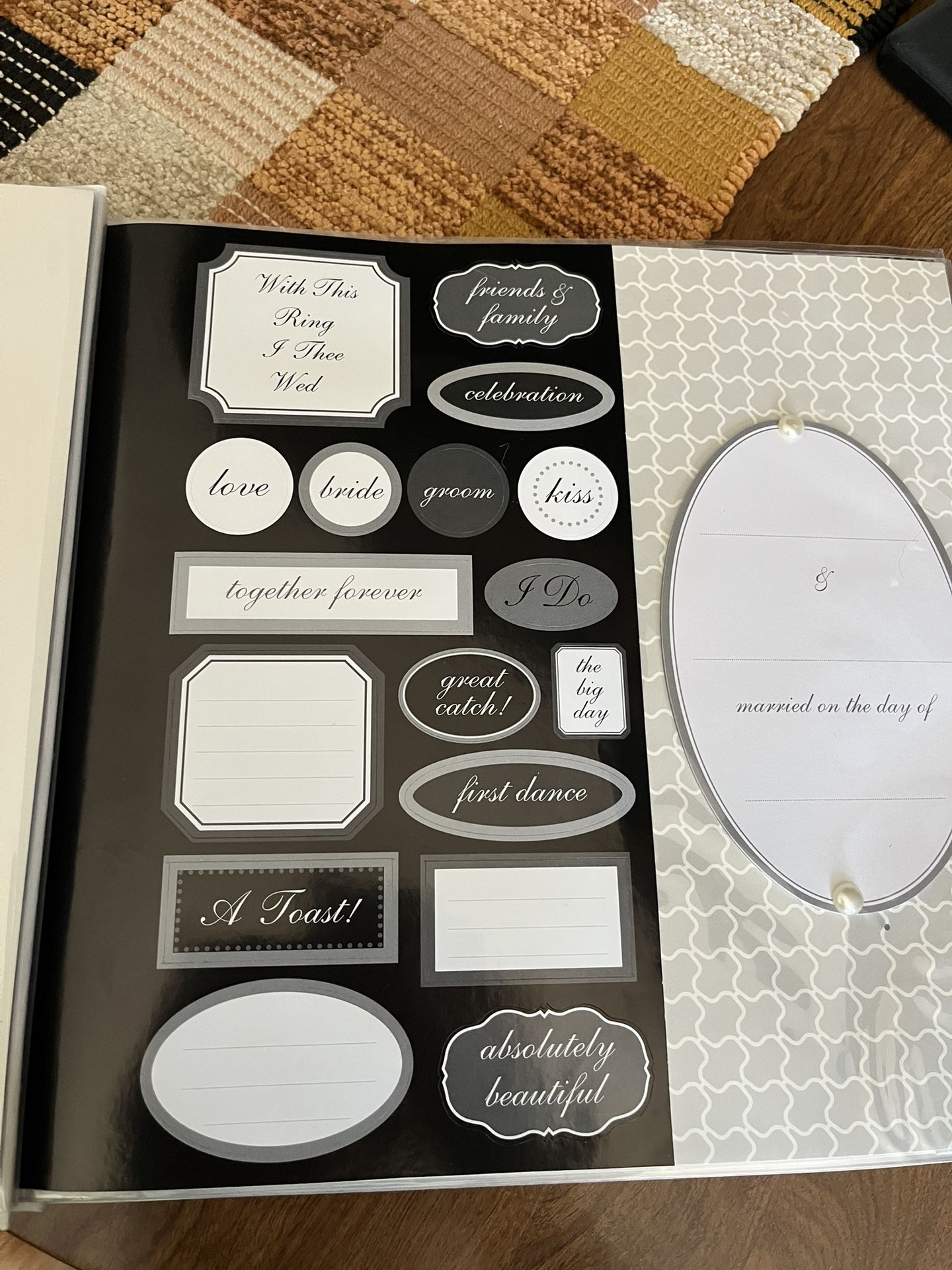 Wedding Scarp Book Album