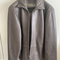 Leather Jacket Size L
