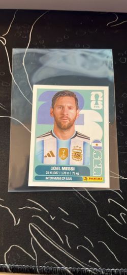 (White) Panini Messi World Cup
