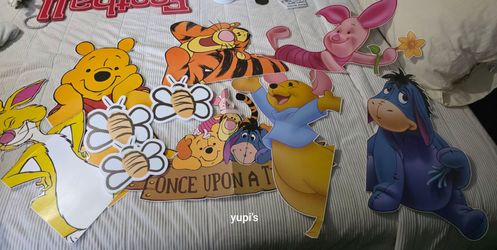 Winnie the Pooh Character Cutout Decoration Set