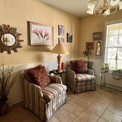 Two Sitting Room Chairs 