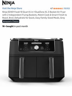 Ninja XL Double Basket Air Fryer