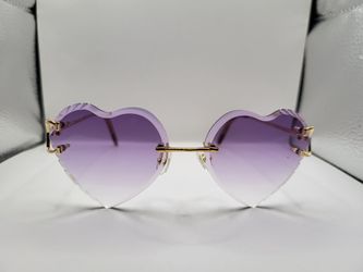 Cartier Glasses Rimless(Purple)