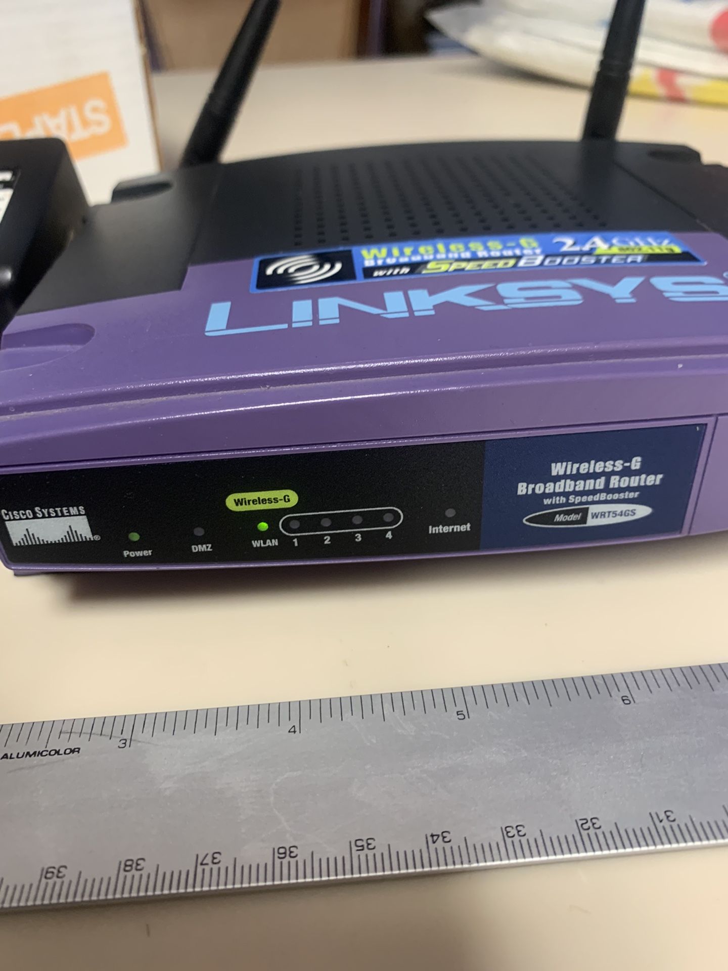 LINKSYS WRT54G V1.1 Wireless G Broadband Router With Speed Booster in Miami.