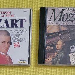 Mozart - Two Classical Audi CDs