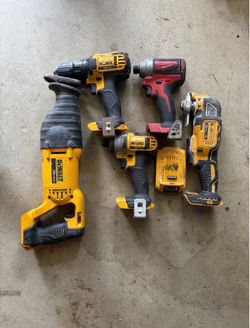 Dewalt Milwaukee tools