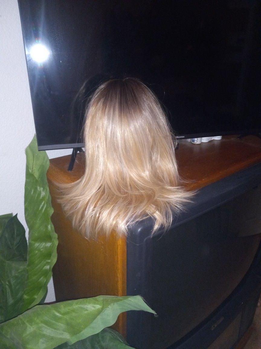 Blond New Wig