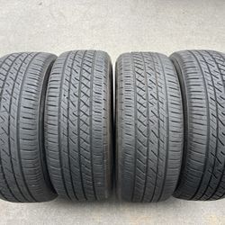 4 Bridgestone Tires 215/55/17