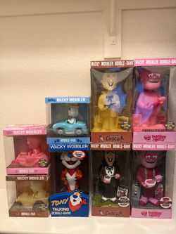 Funko Wacky Wobbler Cereal Banks