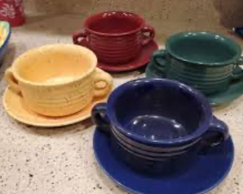 Fiesta? Soup bowls in four colors