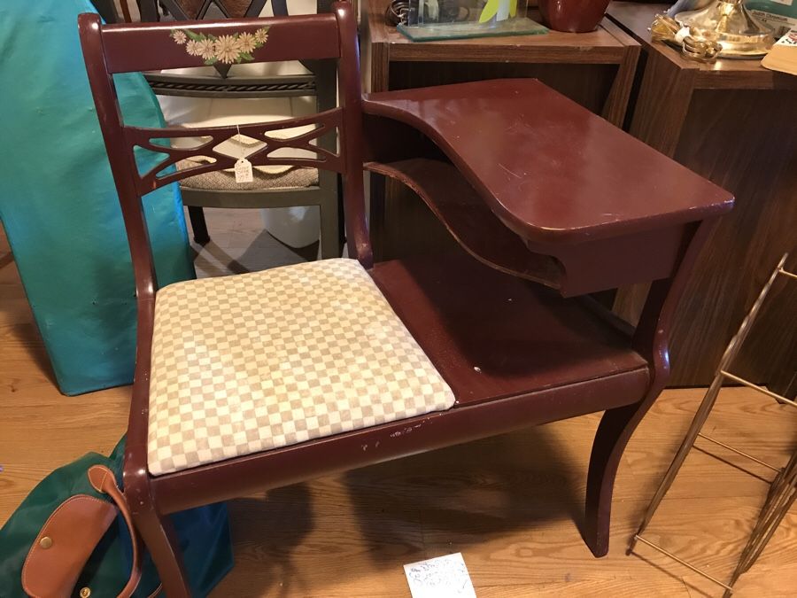 Vintage Telephone Chair