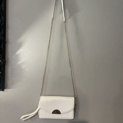 White Crossbody Purse 