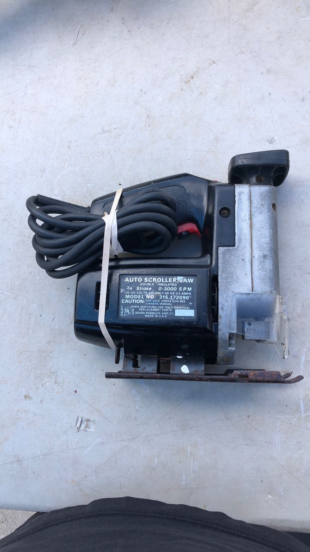 Craftsman 1/3 HP Auto Scroller Saw