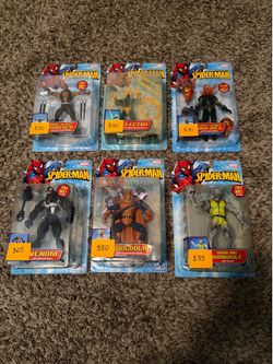 Marvel Legends / Spiderman classics set of 6 new