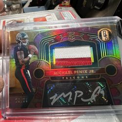 Michael Penix Jr. Auto Patch Card 20/24 
