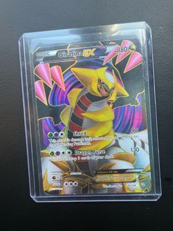 Giratina EX 124/124 Full Art Ultra Rare Dragons Exalted Pokemon 2012 MP