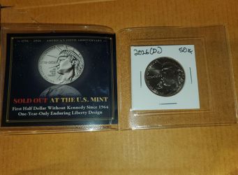 2026 (D) Enduring Liberty Half Dollar Coin