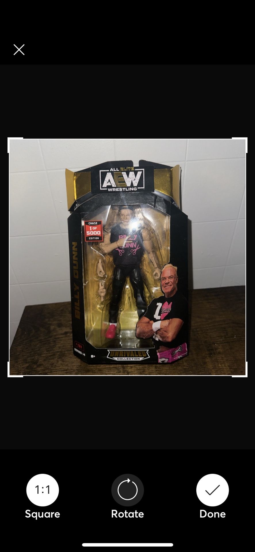 NEW 2024 AEW Jazwares Unrivaled Collection Series 14 #131 Billy Gunn [Chase Edition] 