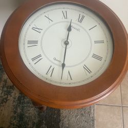 Powell Quartz Antique Table Clock