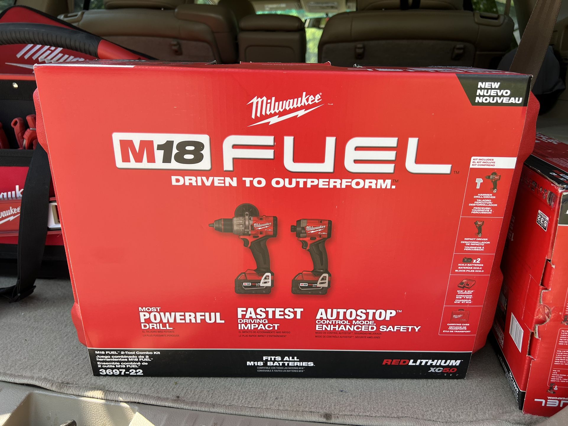 Milwaukee M18 Hammer Drill Kit Fuel