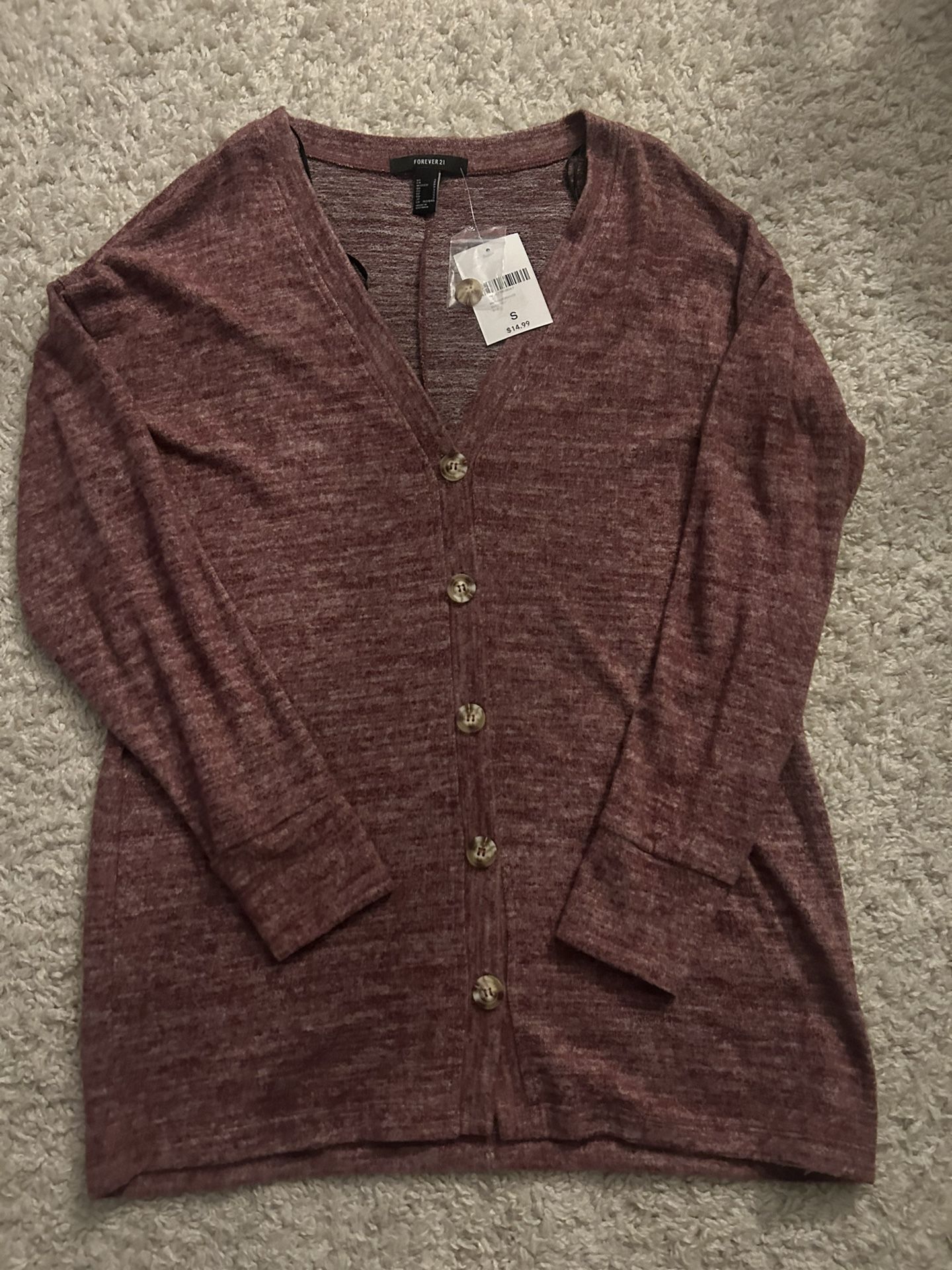 Brand New Women Forever 21 Cardigan Small