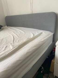 IKEA SLATTUM Queen bed frame
