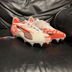 PUMA Men ULTRA 5 Ultimate MxSG Cleats White Soccer