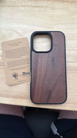 Premium Wood iPhone 16 Pro case
