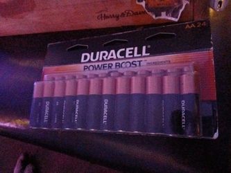 Duracell power boost AA