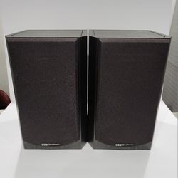BIC V62 Bookshelf Speakers Black (Pair)
