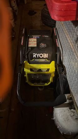 Ryobi 4000/3400 inverter generator