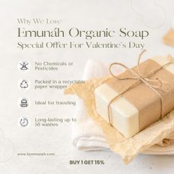 Soap Natural Organic & Hand Made