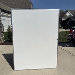 Whiteboard 48” x 36” Dry Erase Wall Mounted