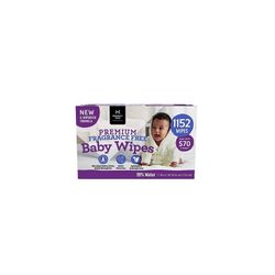 Member’s Mark Fragrance-Free Baby Wipes (12-Pack, 96 Each)
