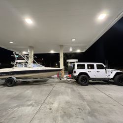 1995 Bayliner 21 ft with a v8 