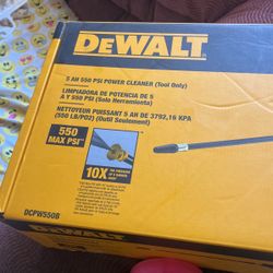 DeWALT LIMPIADORA DEBPOTENCIA DE 5a Y 550