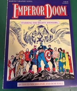 1987 Marvel Graphic Novel Emperor Doom Comic B